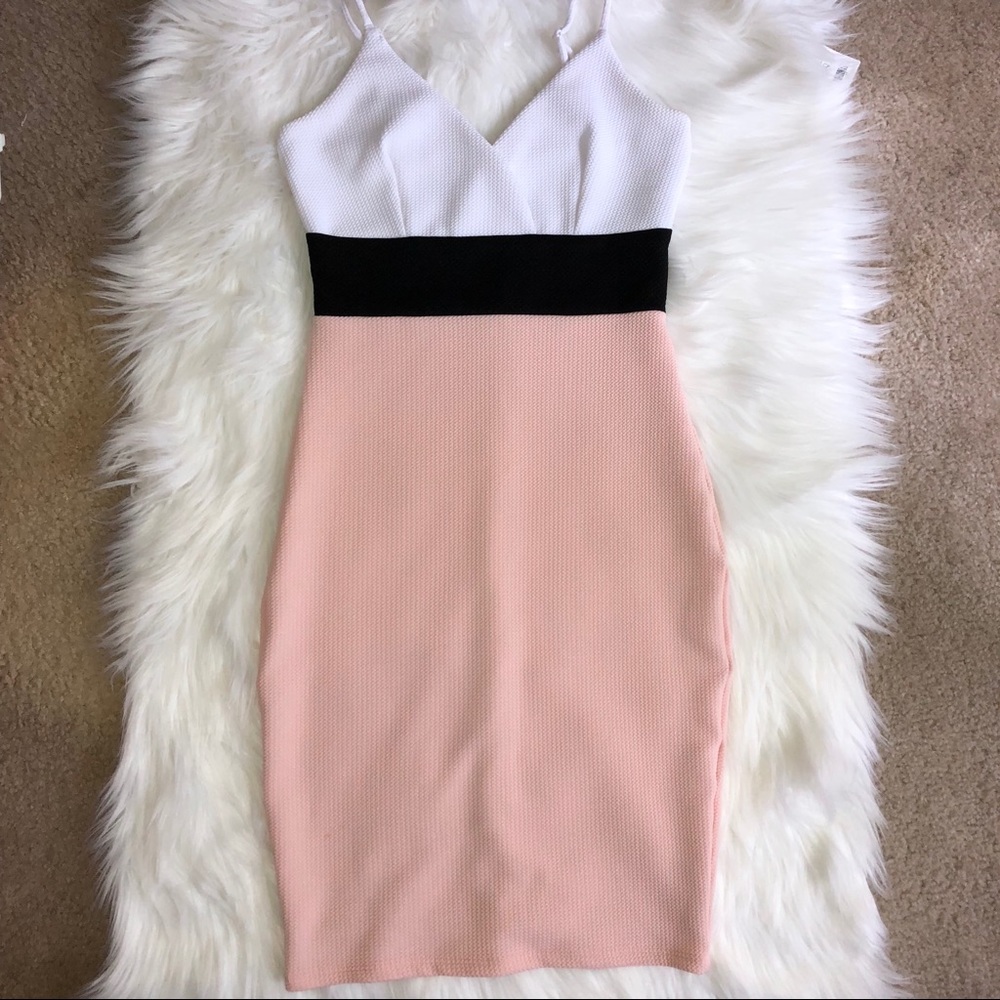 Colorblock dress, worn once